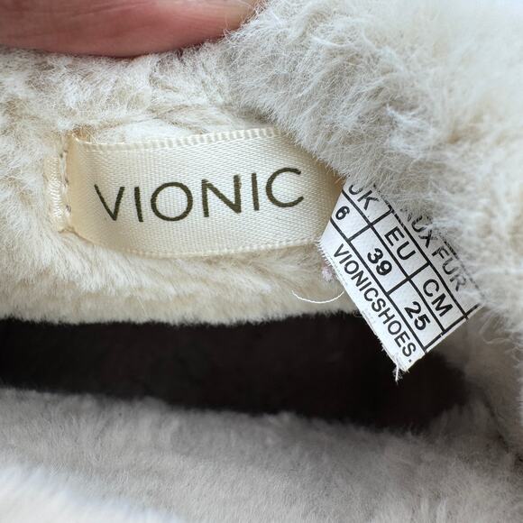 Vionic Divine Maizie Supportive Slipper Boot Womens US 8 Brown Rubber Sole - Picture 13 of 14